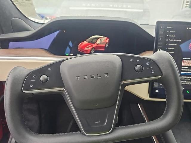 used 2021 Tesla Model S car, priced at $51,899