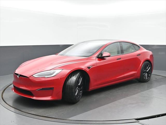 used 2021 Tesla Model S car, priced at $51,489