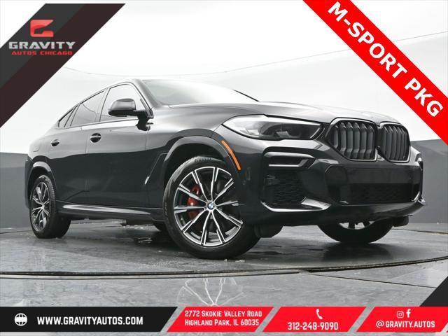 used 2022 BMW X6 car, priced at $54,919