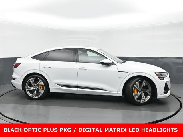 used 2022 Audi e-tron Sportback car, priced at $34,389