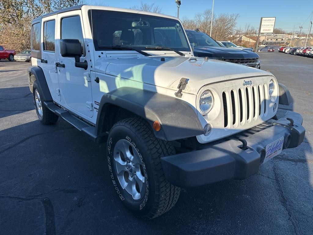 used 2015 Jeep Wrangler Unlimited car, priced at $19,295