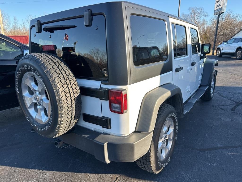 used 2015 Jeep Wrangler Unlimited car, priced at $19,295