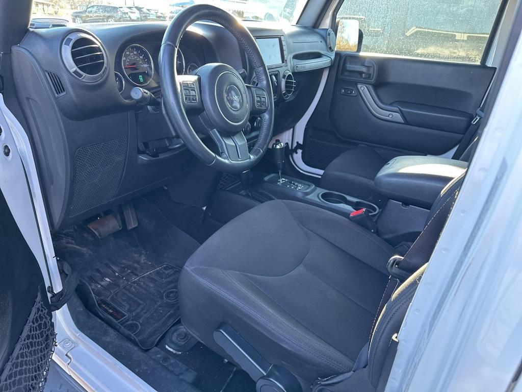 used 2015 Jeep Wrangler Unlimited car, priced at $19,295