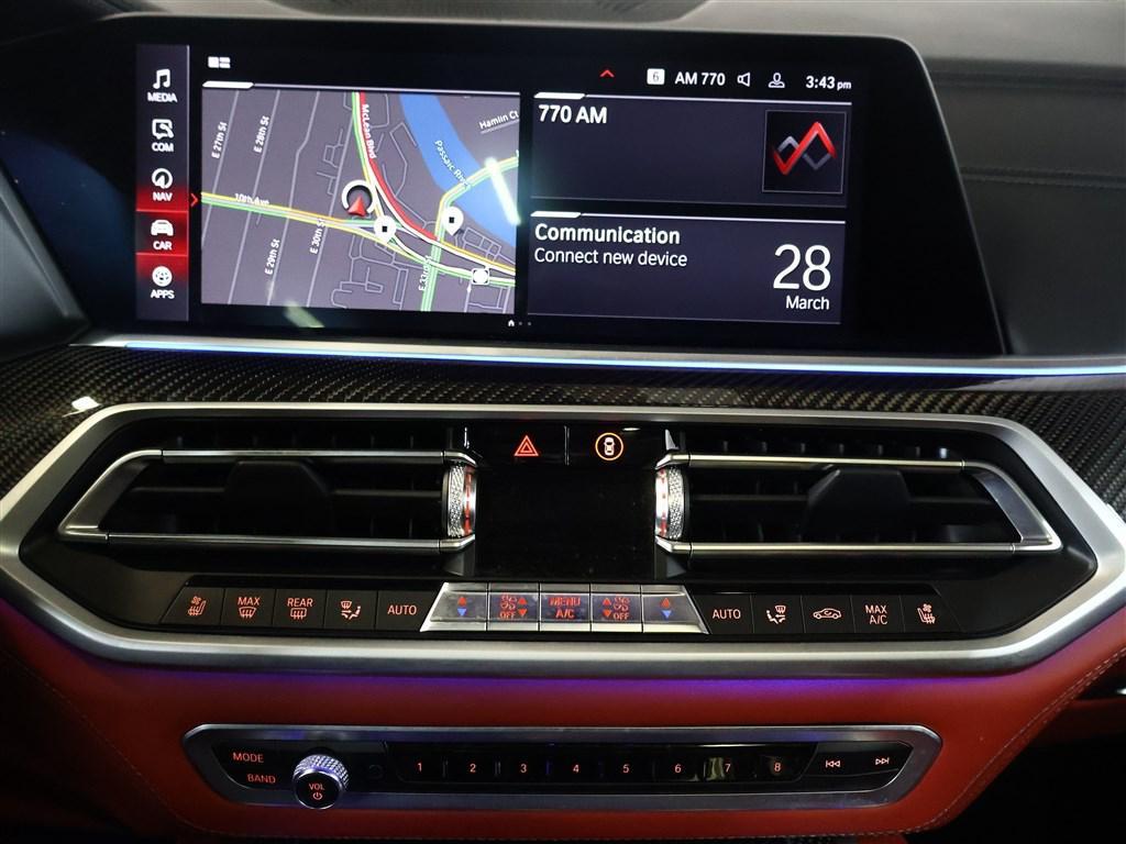 used 2022 BMW X6 M car, priced at $59,885
