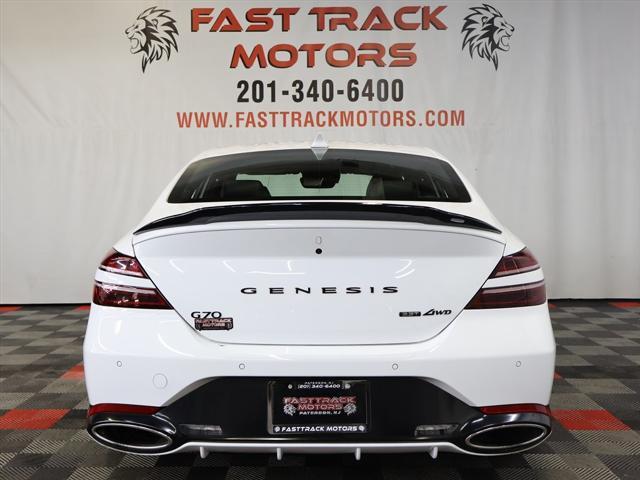 used 2022 Genesis G70 car, priced at $27,985