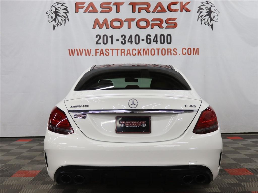 used 2019 Mercedes-Benz AMG C 43 car, priced at $29,985