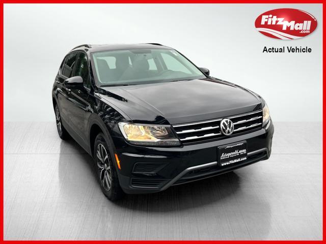 used 2021 Volkswagen Tiguan car, priced at $18,588