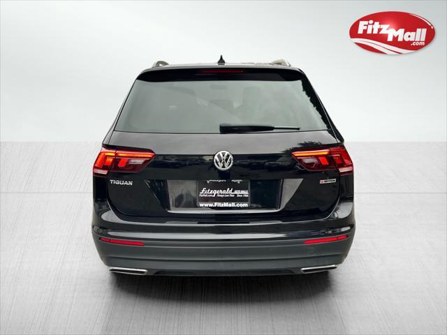 used 2021 Volkswagen Tiguan car, priced at $18,588