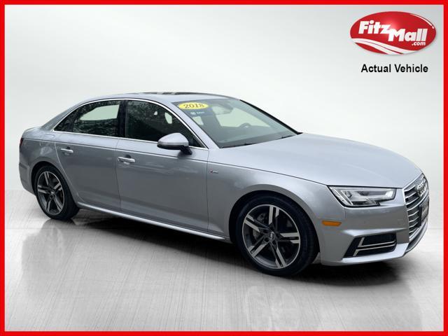 used 2018 Audi A4 car, priced at $21,988