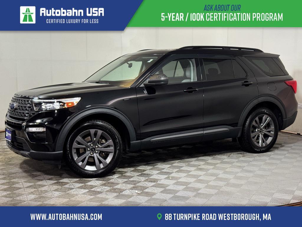 used 2021 Ford Explorer car, priced at $28,455