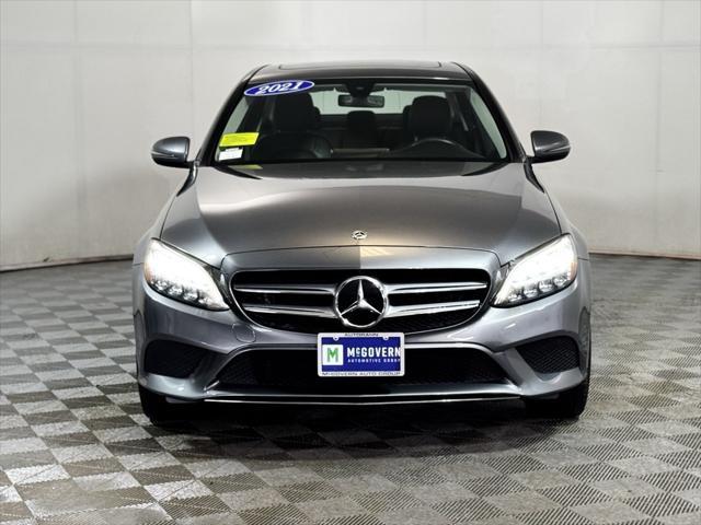 used 2021 Mercedes-Benz C-Class car, priced at $29,100