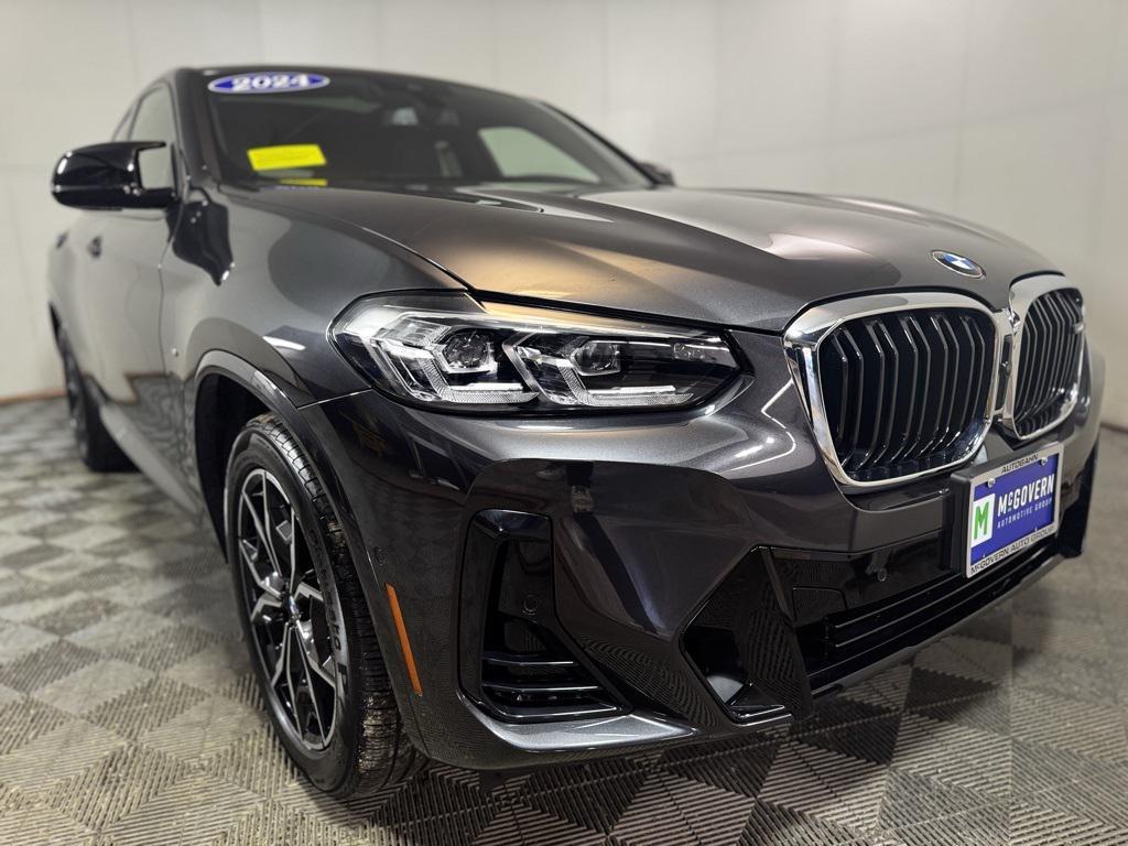 used 2024 BMW X4 car, priced at $57,588