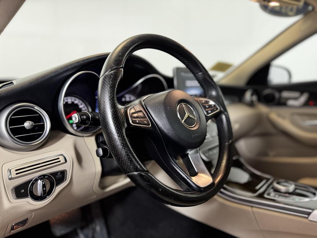 used 2017 Mercedes-Benz C-Class car, priced at $14,350