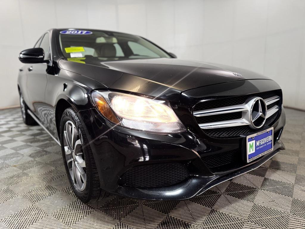 used 2017 Mercedes-Benz C-Class car, priced at $14,350
