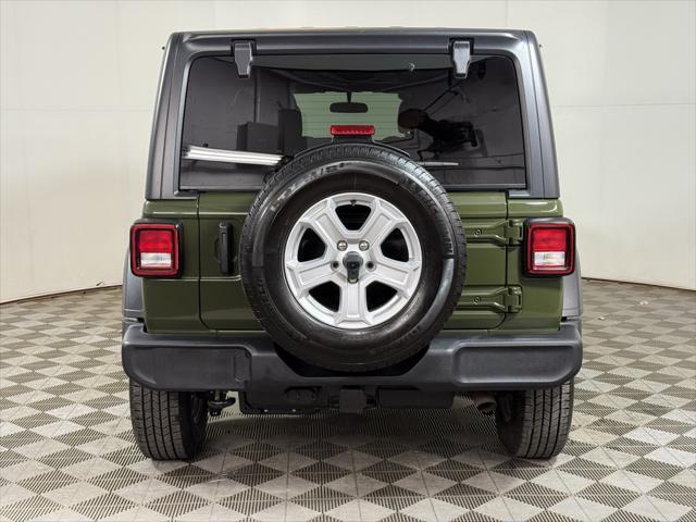 used 2020 Jeep Wrangler Unlimited car, priced at $29,288