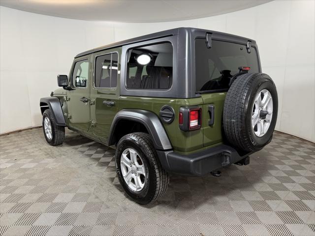 used 2020 Jeep Wrangler Unlimited car, priced at $29,288