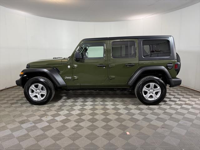 used 2020 Jeep Wrangler Unlimited car, priced at $29,288