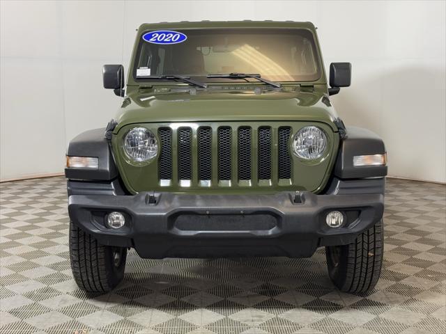 used 2020 Jeep Wrangler Unlimited car, priced at $29,288