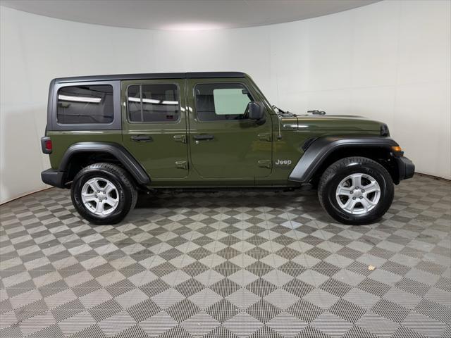 used 2020 Jeep Wrangler Unlimited car, priced at $29,288