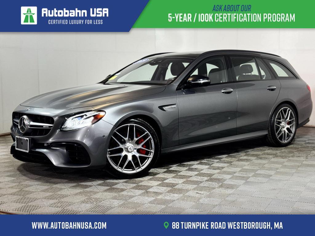 used 2019 Mercedes-Benz AMG E 63 car, priced at $65,888