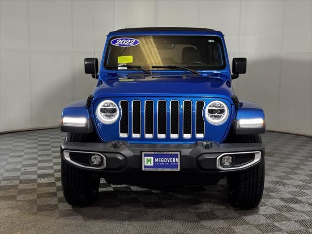 used 2022 Jeep Wrangler Unlimited car, priced at $31,900