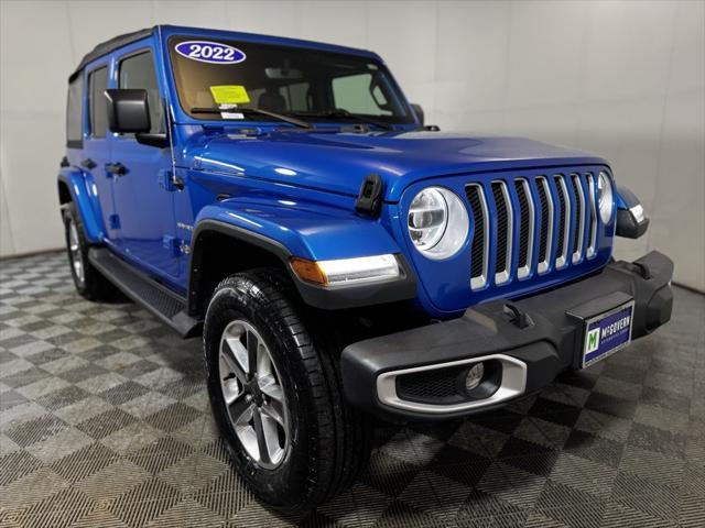 used 2022 Jeep Wrangler Unlimited car, priced at $31,900
