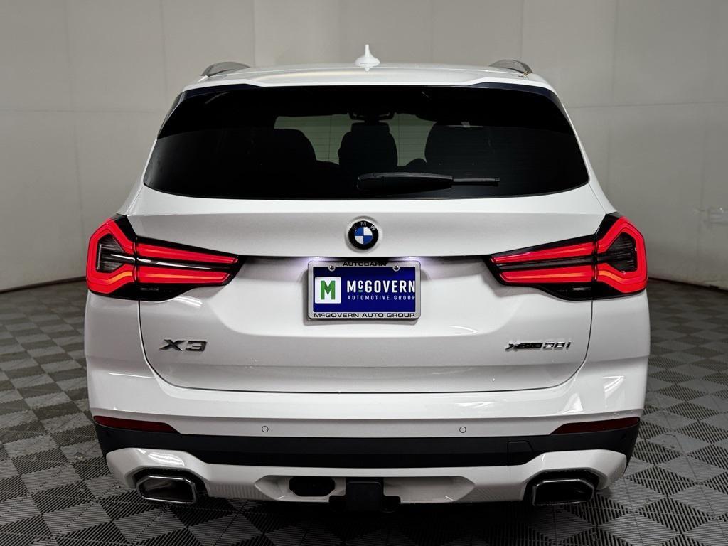 used 2022 BMW X3 car, priced at $33,548