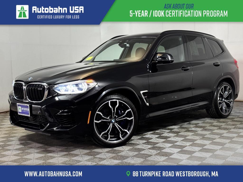 used 2021 BMW X3 M car, priced at $44,900