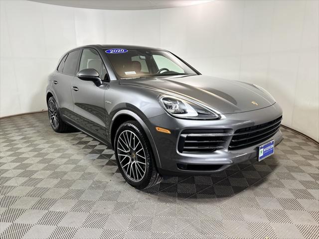 used 2020 Porsche Cayenne E-Hybrid car, priced at $55,072