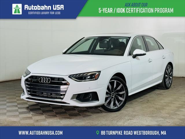 used 2021 Audi A4 car, priced at $22,588