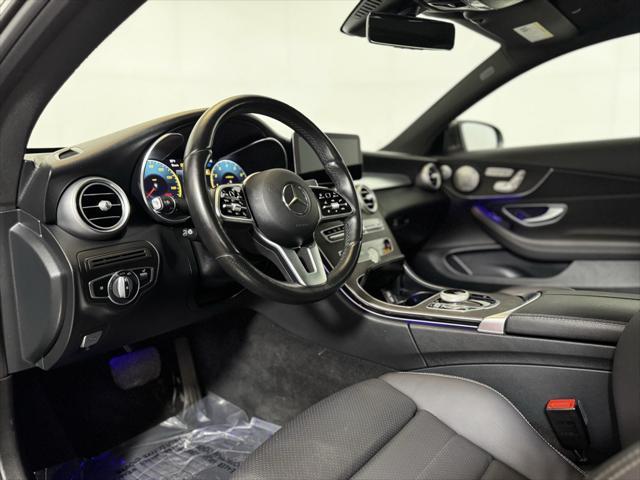 used 2021 Mercedes-Benz C-Class car, priced at $32,990