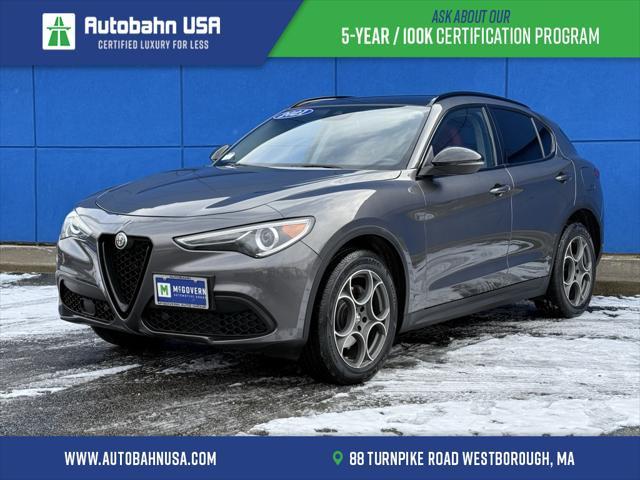 used 2021 Alfa Romeo Stelvio car, priced at $18,911