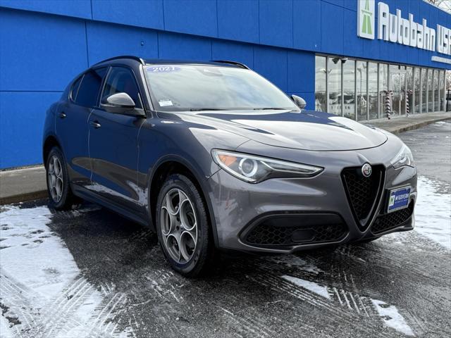 used 2021 Alfa Romeo Stelvio car, priced at $18,911