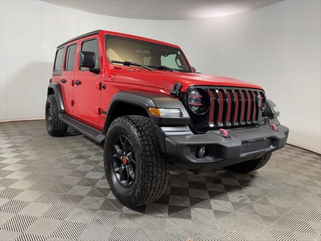 used 2020 Jeep Wrangler Unlimited car, priced at $28,995