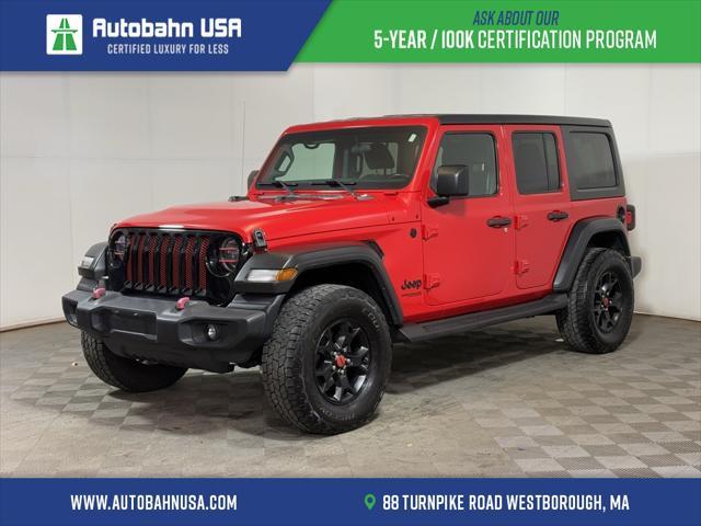 used 2020 Jeep Wrangler Unlimited car, priced at $29,214