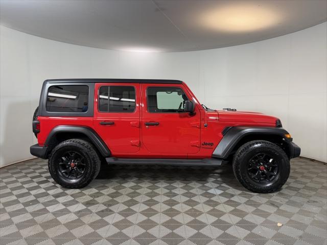 used 2020 Jeep Wrangler Unlimited car, priced at $28,995