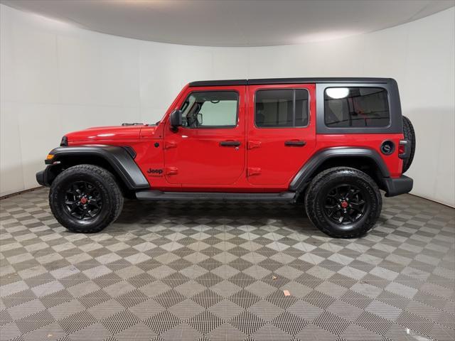 used 2020 Jeep Wrangler Unlimited car, priced at $28,995