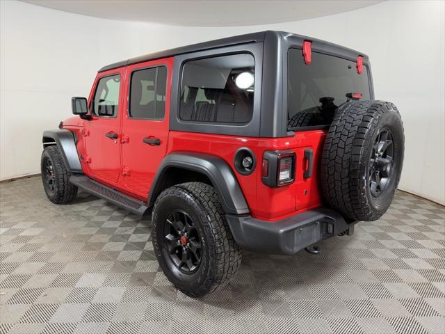 used 2020 Jeep Wrangler Unlimited car, priced at $28,995