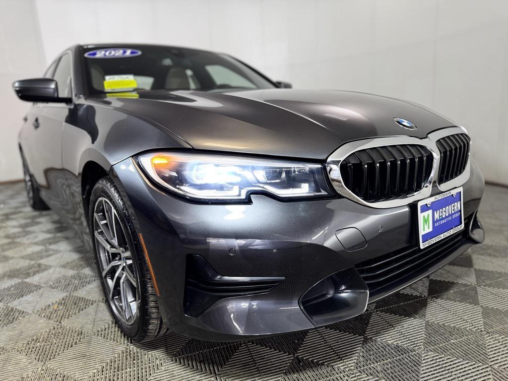 used 2021 BMW 330 car, priced at $28,625