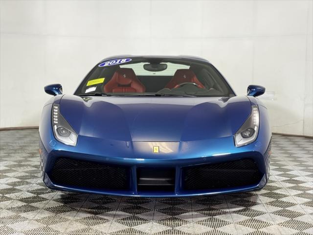used 2018 Ferrari 488 Spider car, priced at $254,488