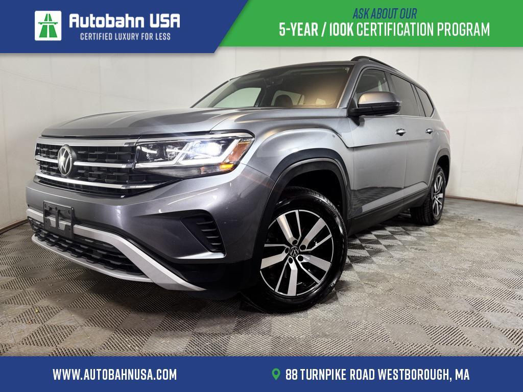 used 2022 Volkswagen Atlas car, priced at $25,240