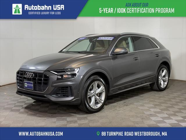 used 2020 Audi Q8 car, priced at $38,888