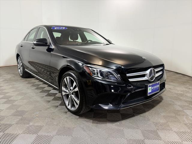 used 2019 Mercedes-Benz C-Class car, priced at $21,955