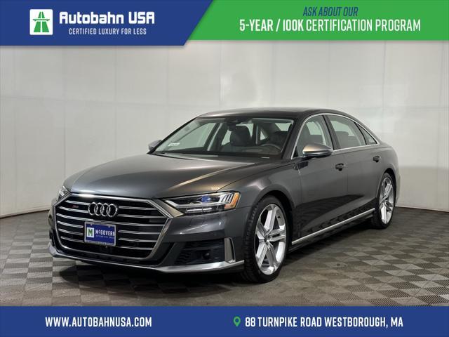 used 2021 Audi S8 car, priced at $54,223