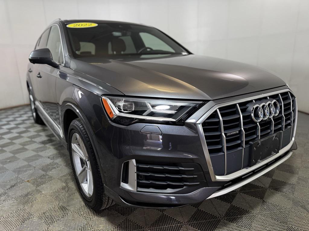 used 2022 Audi Q7 car, priced at $35,700