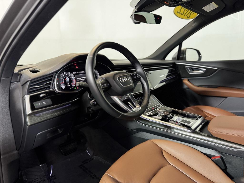used 2022 Audi Q7 car, priced at $35,700