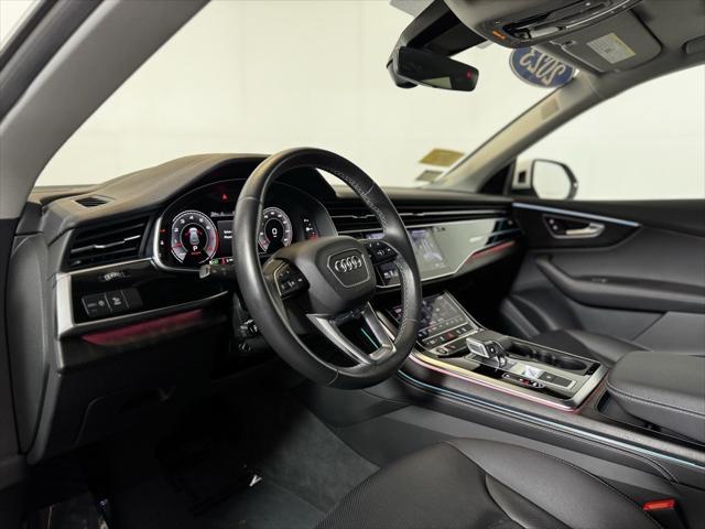 used 2023 Audi Q8 car, priced at $59,145