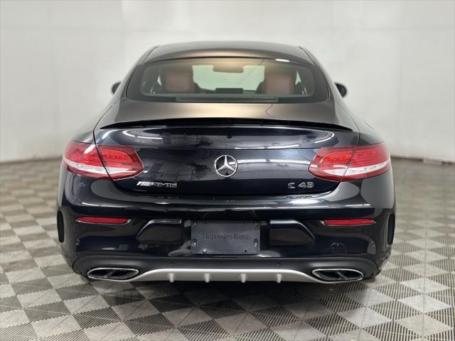 used 2017 Mercedes-Benz AMG C 43 car, priced at $24,998