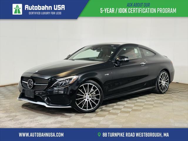 used 2017 Mercedes-Benz AMG C 43 car, priced at $24,998