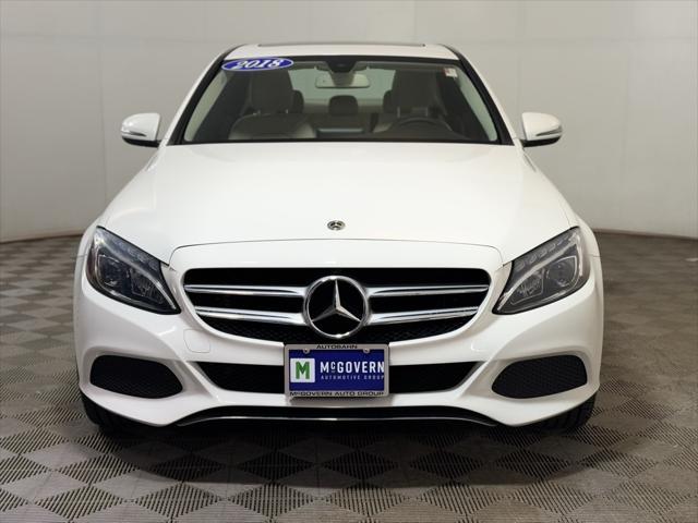 used 2018 Mercedes-Benz C-Class car, priced at $22,688